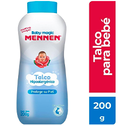 Talco Hipoalergénico, 200, Baby Magic